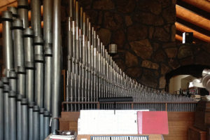 Picture of pipe organ used in the making of a Christmas CD - 2.