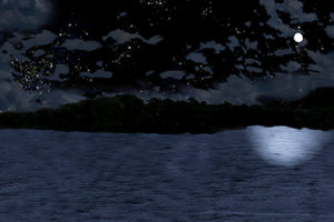 Picture for Drifting on a Moonlit Lake post.
