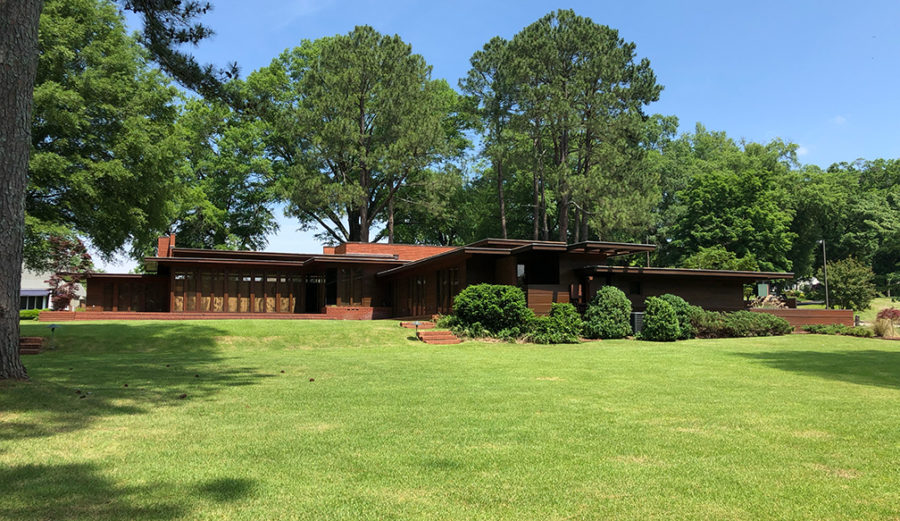 Photo of Rosenbaum House for Two Frank Lloyd Wright Houses post.