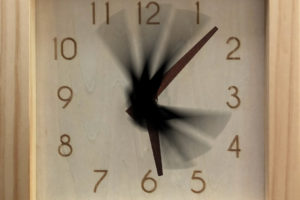 Photo showing the passage of time.