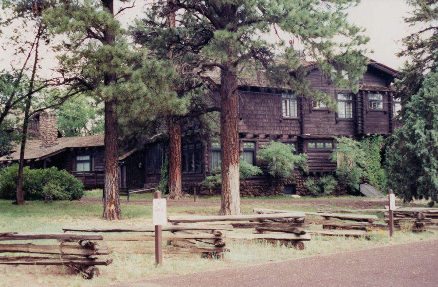 Riordan Mansion entrance.