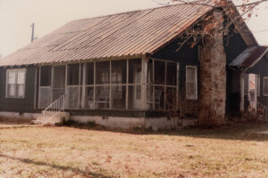 Photo of Mama Coker's house.