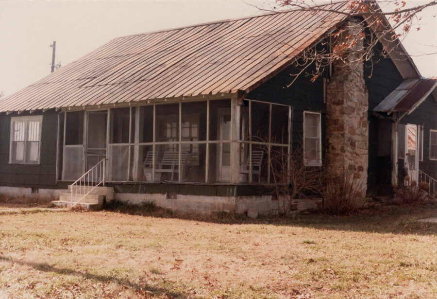 Photo of Mama Coker's house.