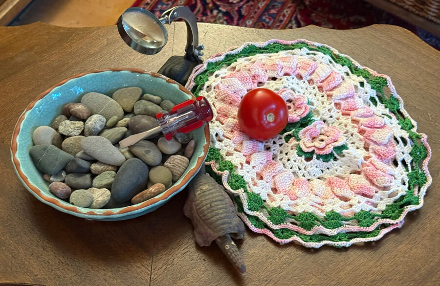 A hodgepodge of items.