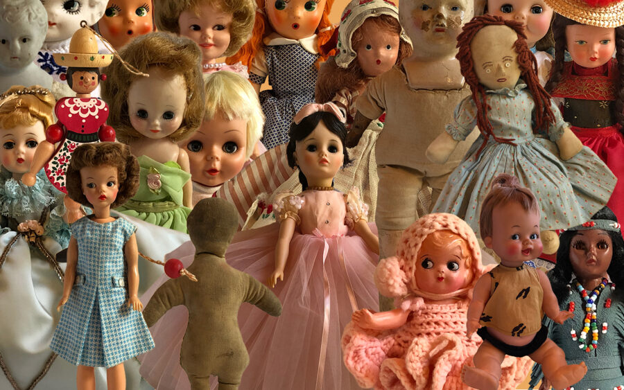 photo of many dolls
